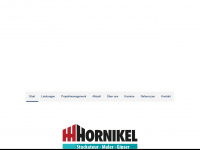 hornikel.de Webseite Vorschau