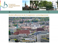 leonhardskirche.de Webseite Vorschau