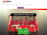 simplyfoot.ch Webseite Vorschau