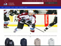 avalanchehockeyshop.us Webseite Vorschau