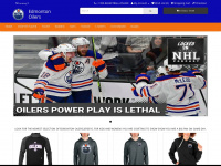 oilershockeyshop.us Webseite Vorschau