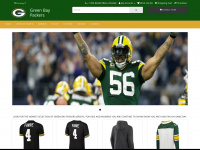 packersplayershop.us Webseite Vorschau