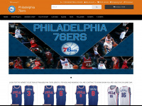 76ersplayershop.com Webseite Vorschau