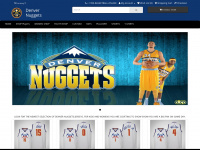 nuggetsplayershop.com Webseite Vorschau