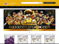 lakersplayershop.com Webseite Vorschau