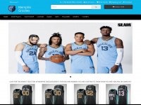 grizzliesplayershop.com Webseite Vorschau