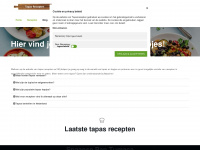 tapasrecepten.eu Webseite Vorschau