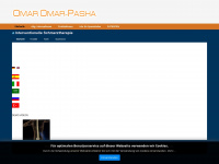 omar-pasha.de Webseite Vorschau