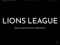 lionsleague.de Webseite Vorschau