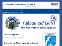 wacker-obercastrop.de Webseite Vorschau