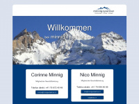 minnigundpartner.ch Webseite Vorschau