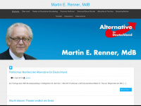 martin-e-renner.de Webseite Vorschau