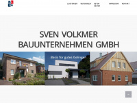 volkmer-bau.com Webseite Vorschau