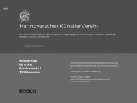 hannoverscher-kuenstlerverein.com Webseite Vorschau