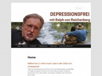 depressionenfrei.de Webseite Vorschau