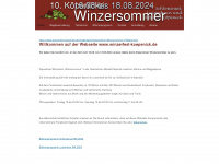 winzerfest-koepenick.de Webseite Vorschau