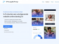 plugandpay.nl Webseite Vorschau