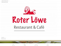 roter-loewe-restaurant.de Webseite Vorschau