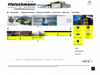 opel-fleischmann-altdorf.de Webseite Vorschau