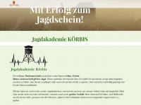 jagdakademie-koerbis.de Webseite Vorschau