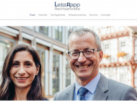 leiss-rapp.de Webseite Vorschau