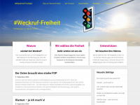 weckruf-freiheit.de Webseite Vorschau