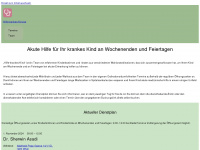 hilfe-krankes-kind.at Webseite Vorschau