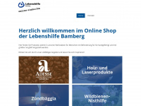 lebenshilfe-bamberg.shop Webseite Vorschau