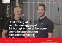 ivprodukt.dk Webseite Vorschau