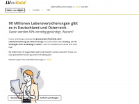 lvzugold.com Webseite Vorschau