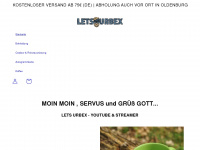 letsurbex.shop Webseite Vorschau