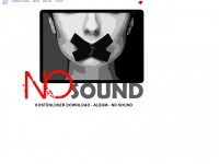 no-sound.de Webseite Vorschau