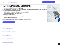 rohrreinigung-stadtlohn-pro.de Webseite Vorschau