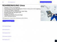 rohrreinigung-unna-pro.de Webseite Vorschau