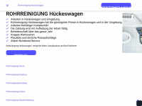 rohrreinigung-hückeswagen-pro.de Webseite Vorschau