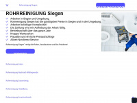 rohrreinigung-siegen-pro.de Webseite Vorschau