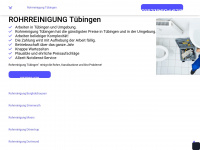 rohrreinigung-tuebingen-pro.de Webseite Vorschau