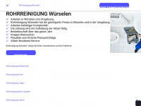 rohrreinigung-würselen-pro.de Webseite Vorschau