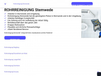 rohrreinigung-stemwede-pro.de Webseite Vorschau