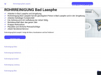 rohrreinigung-bad-laasphe-pro.de Webseite Vorschau