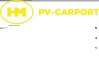 hm-pv-carport.de Webseite Vorschau