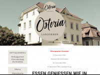 osteria-landskron.ch Webseite Vorschau