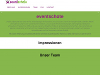 eventschote.de Webseite Vorschau