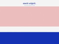 anett-szigeti.com Webseite Vorschau