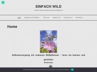 einfach-wild.net Webseite Vorschau