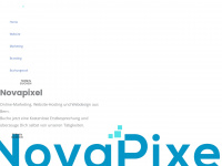 novapixel.ch Webseite Vorschau