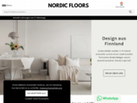 nordicfloors.de Webseite Vorschau