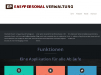 easypersonal-verwaltung.de Webseite Vorschau