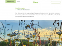 pactenature.lu Webseite Vorschau