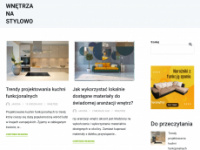 wnetrzanastylowo.pl Webseite Vorschau